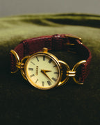 "GUCCI" 90's Elegant women's quartz wristwatch