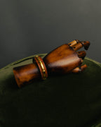 “HERMÈS” 90’s-00’s Agatha leather bracelet