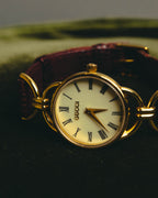 "GUCCI" 90's Elegant women's quartz wristwatch