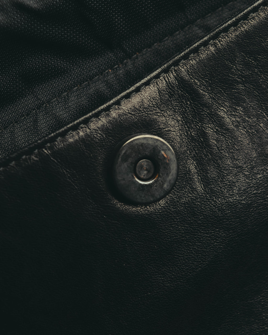 "iM MIYAKE DESIGN STUDIO" 80's-90's Glossy pebbled top handle briefcase