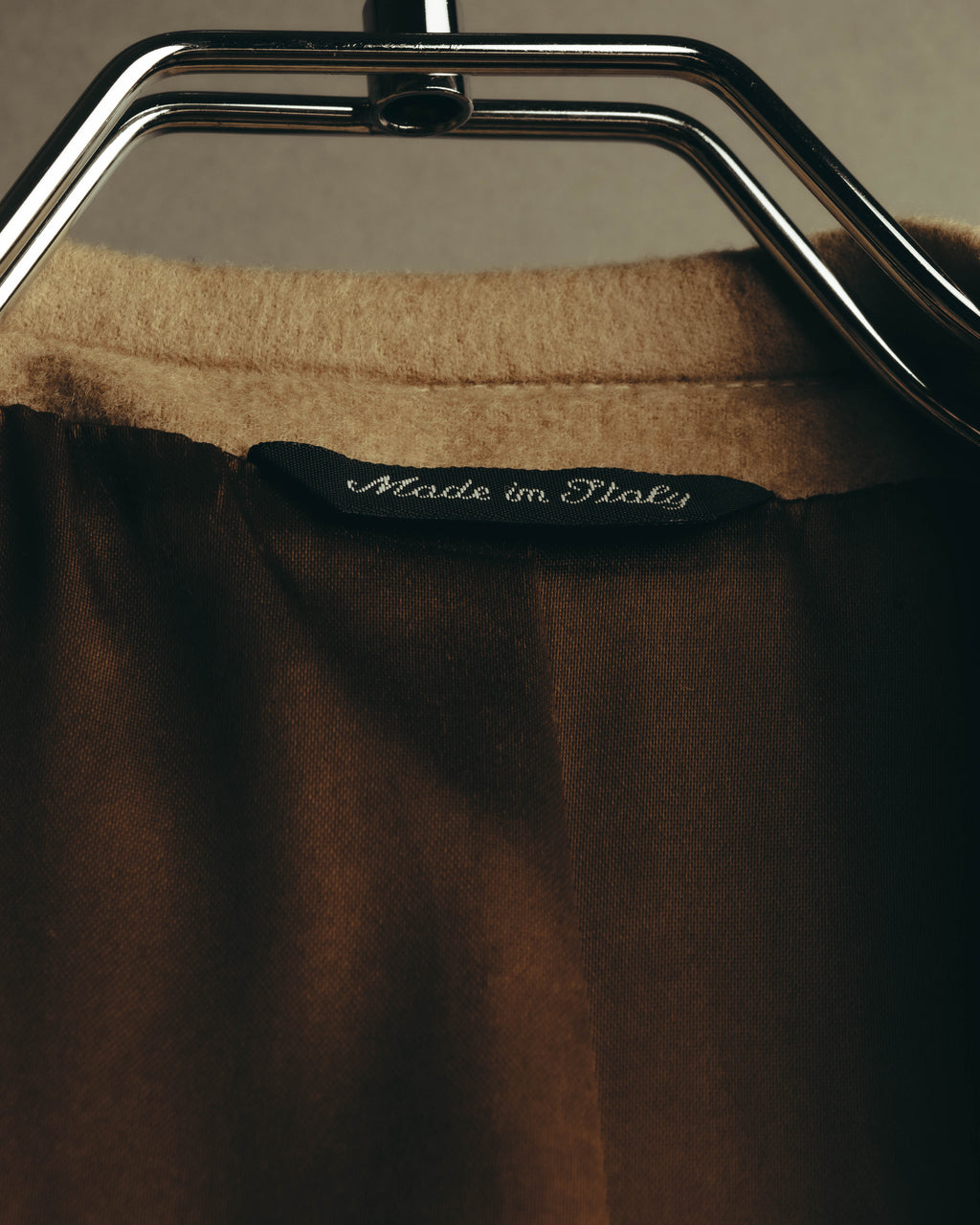 "MAURIZIO BALDASSARI" 00's Soft camel wool cashmere tailored jacket