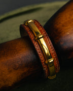 “HERMÈS” 90’s-00’s Agatha leather bracelet