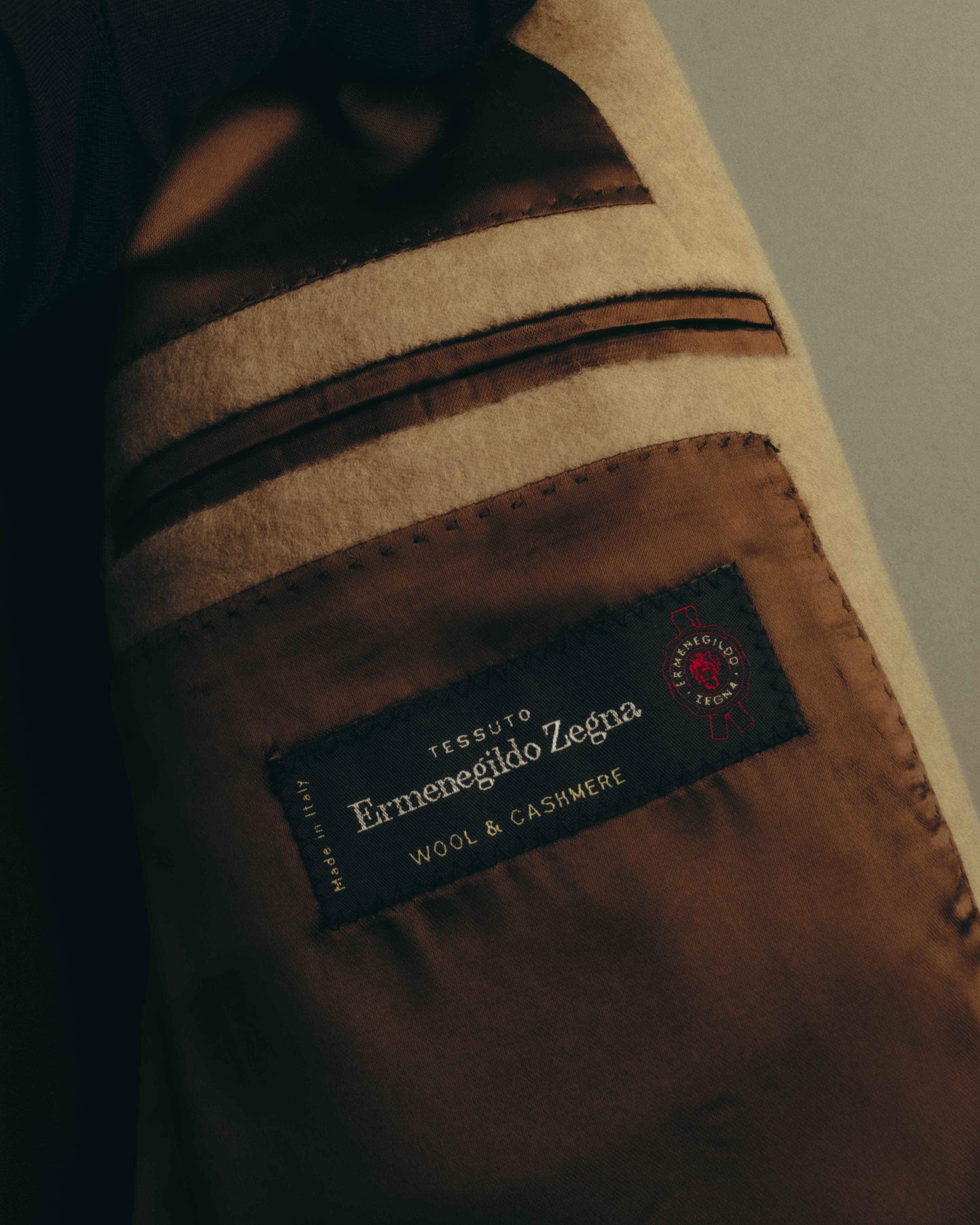 "MAURIZIO BALDASSARI" 00's Soft camel wool cashmere tailored jacket