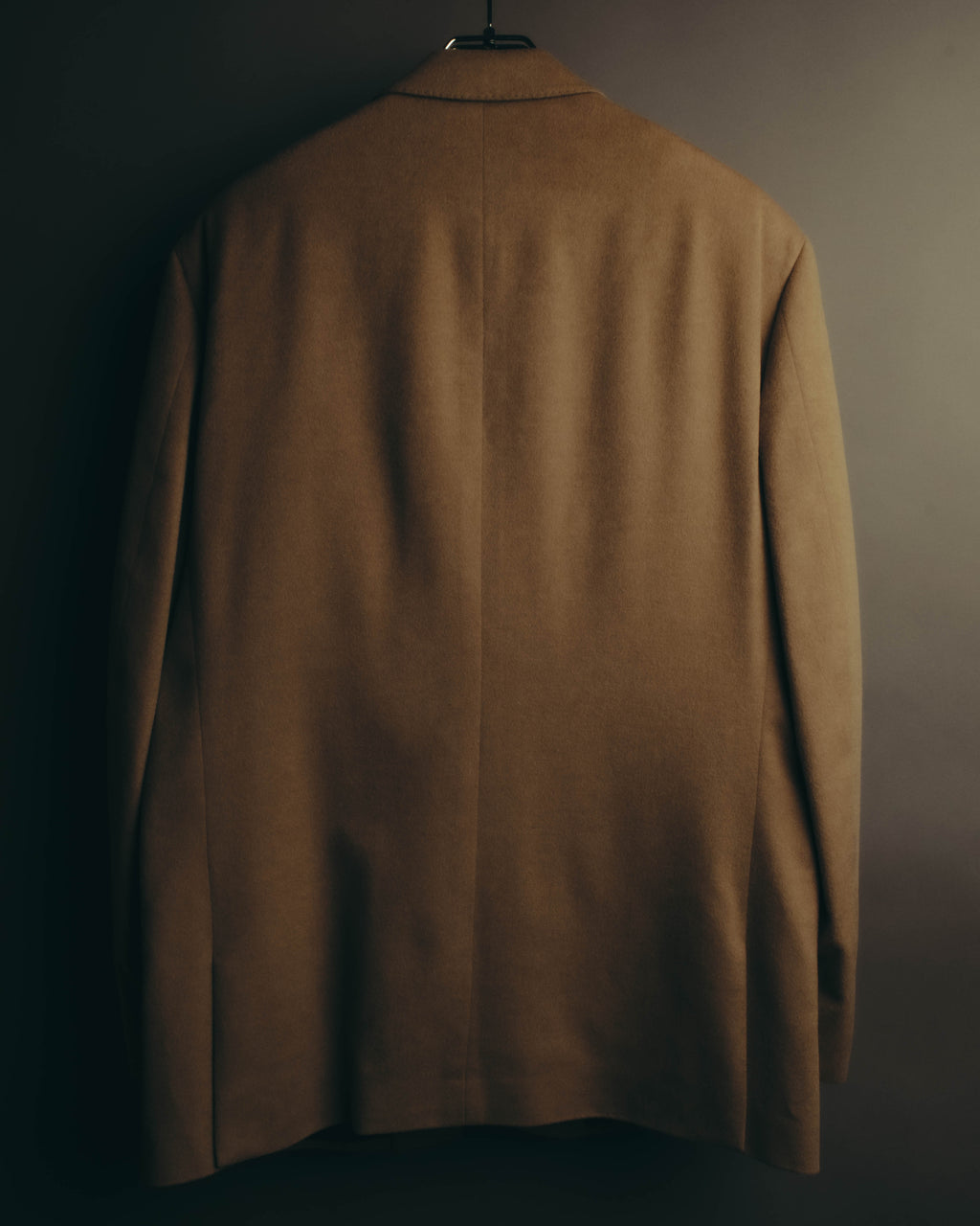 "MAURIZIO BALDASSARI" 00's Soft camel wool cashmere tailored jacket
