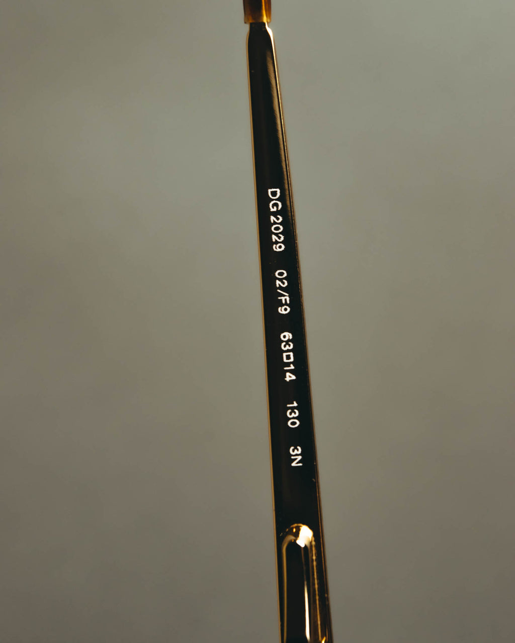 “Dolce&Gabbana” 00’s-10’s Gold metal aviator sunglasses