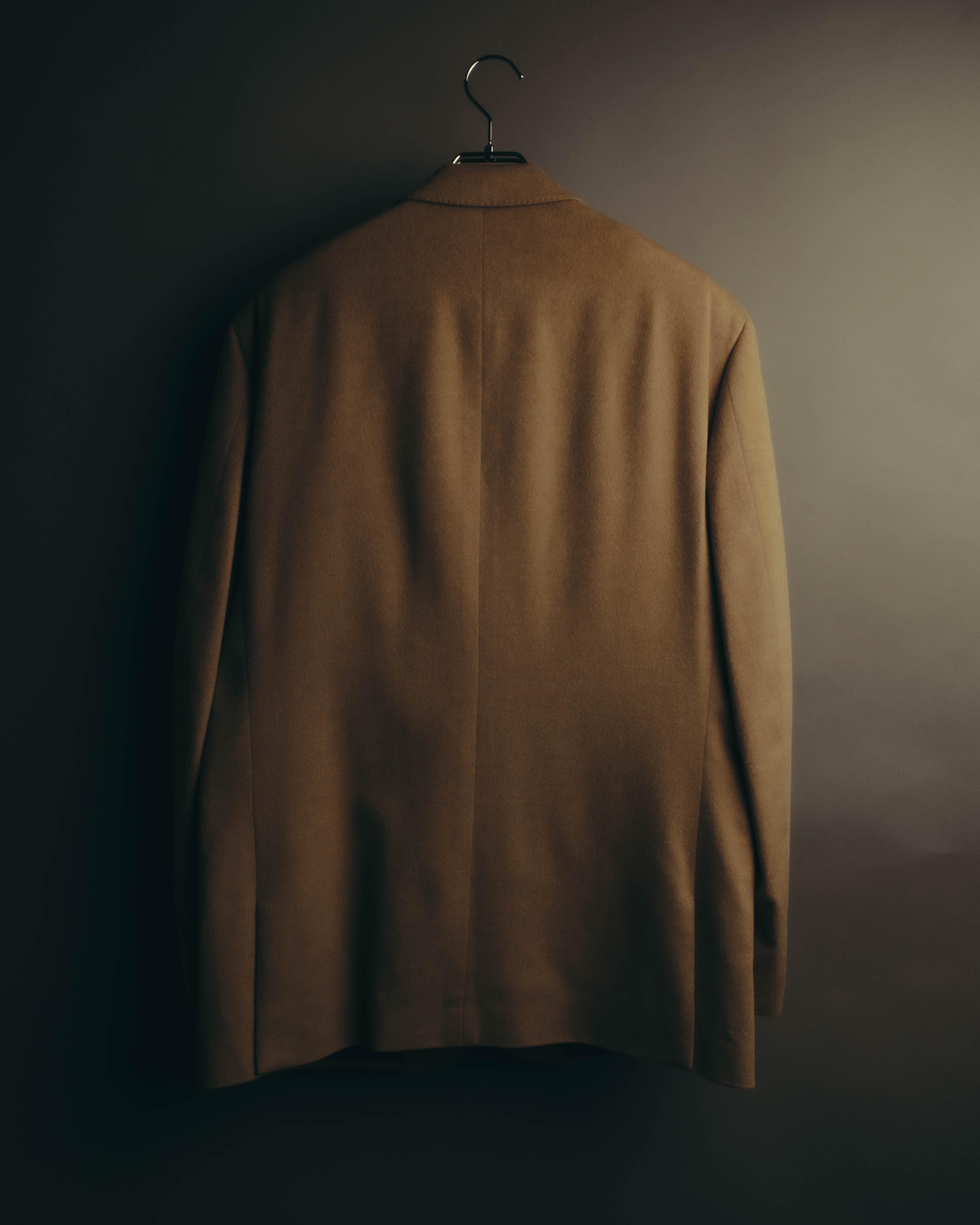 "MAURIZIO BALDASSARI" 00's Soft camel wool cashmere tailored jacket
