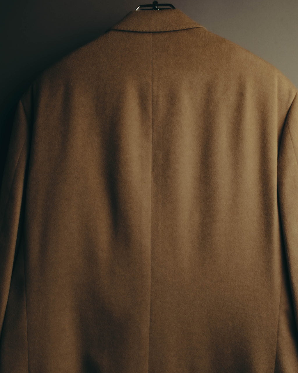 "MAURIZIO BALDASSARI" 00's Soft camel wool cashmere tailored jacket