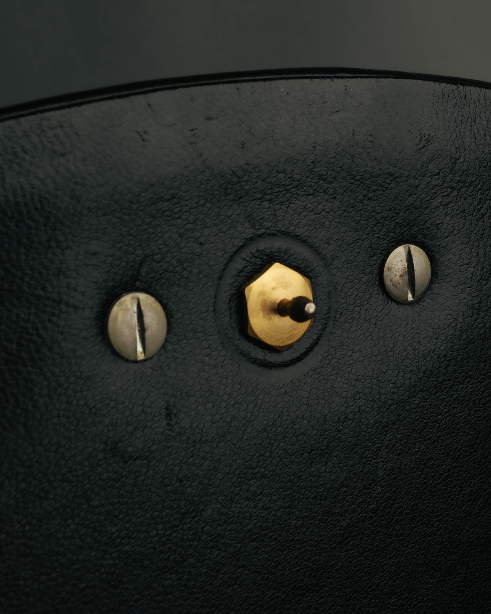 "Christian Dior" 70's-80's Glossy black flap shoulder bag