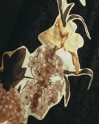 "VALENTINO" 2010's Romantic floral lace skirt