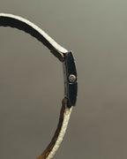 "Christian Dior" 90's-00's Elegant square dress watch