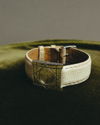 "Christian Dior" 90's-00's Elegant square dress watch
