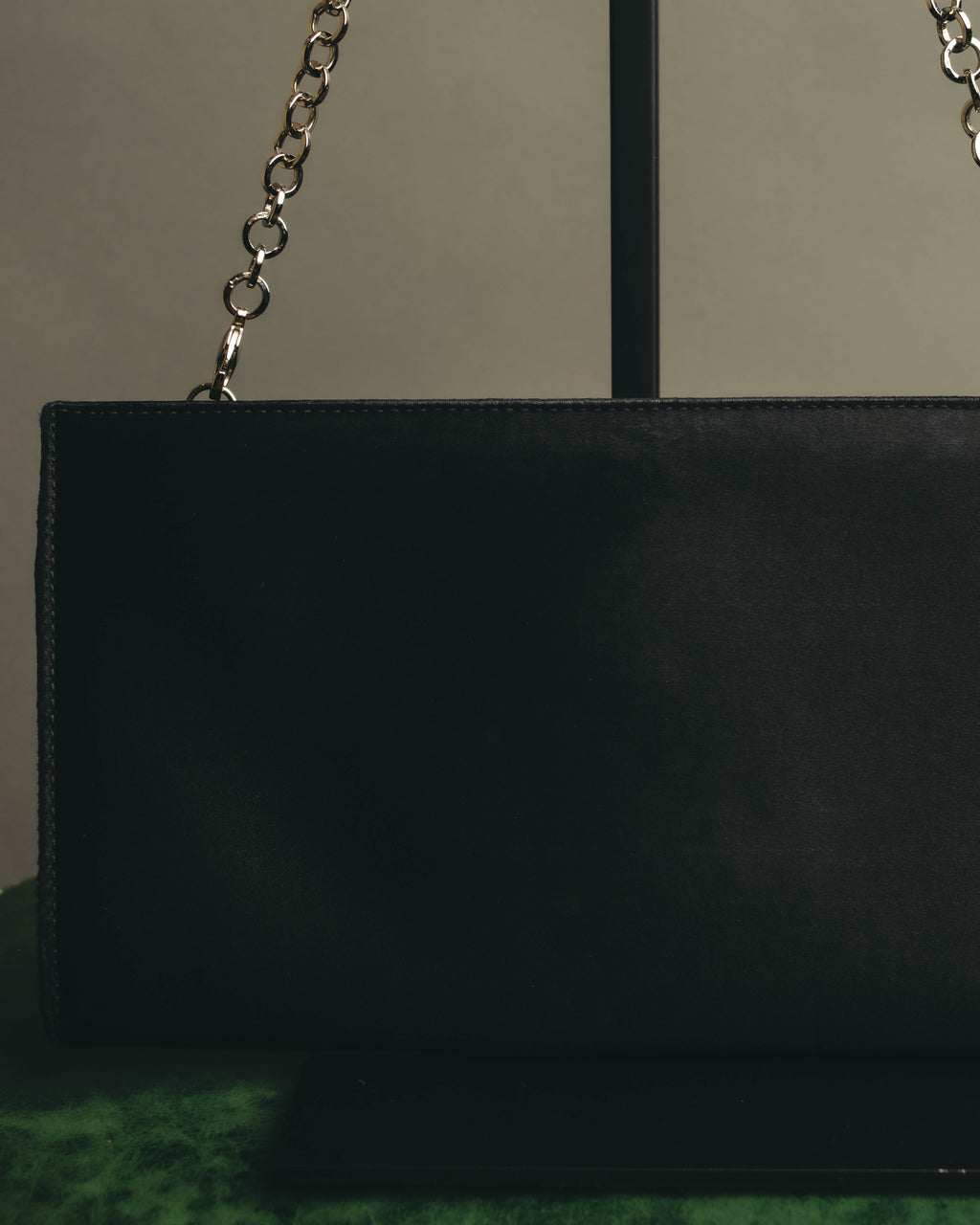 "Salvatore Ferragamo" 90's-00's Elegant gancini chain shoulder handbag