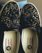 "LANVIN" 2010's Jacquard slip-on sneakers