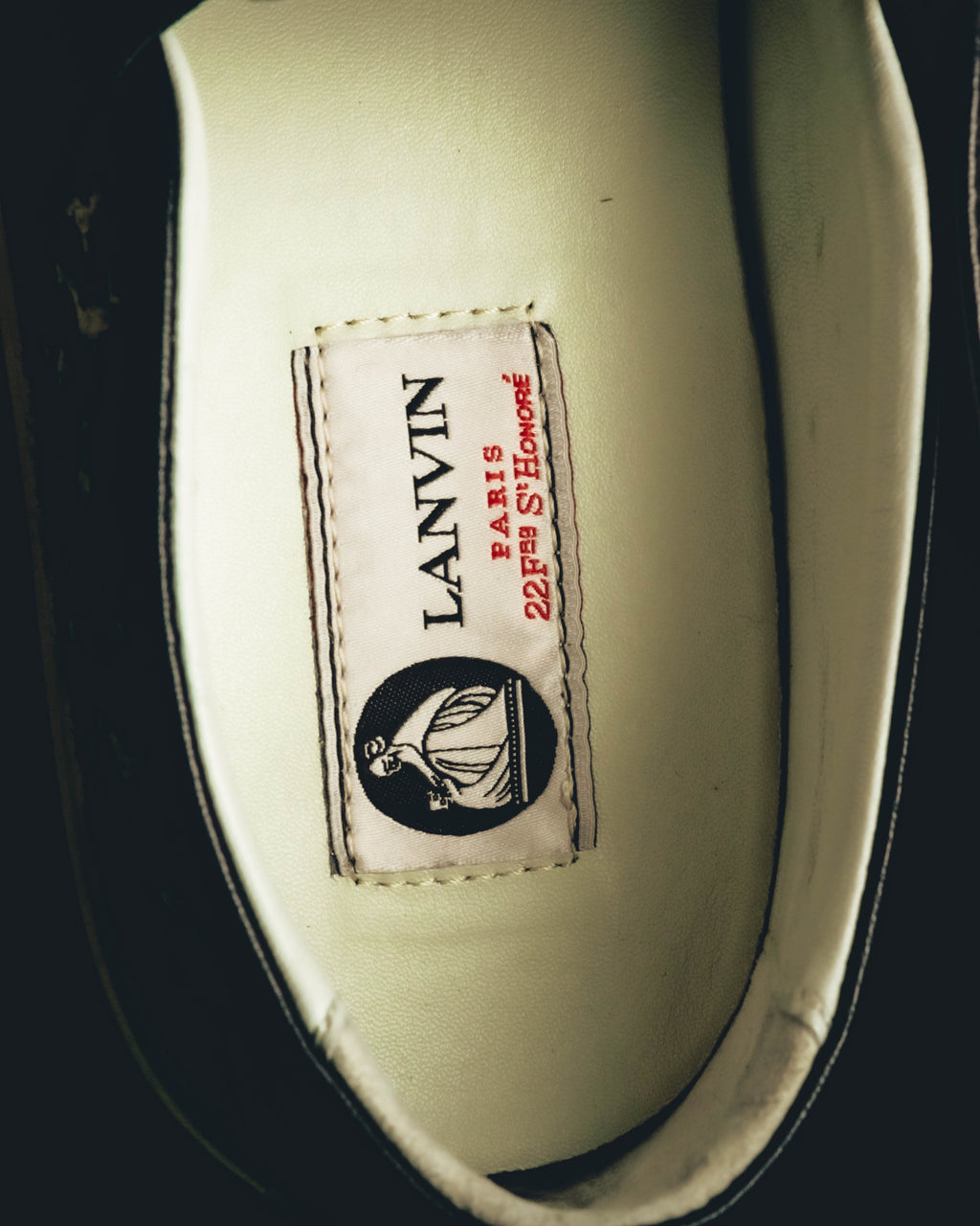"LANVIN" 2010's Jacquard slip-on sneakers