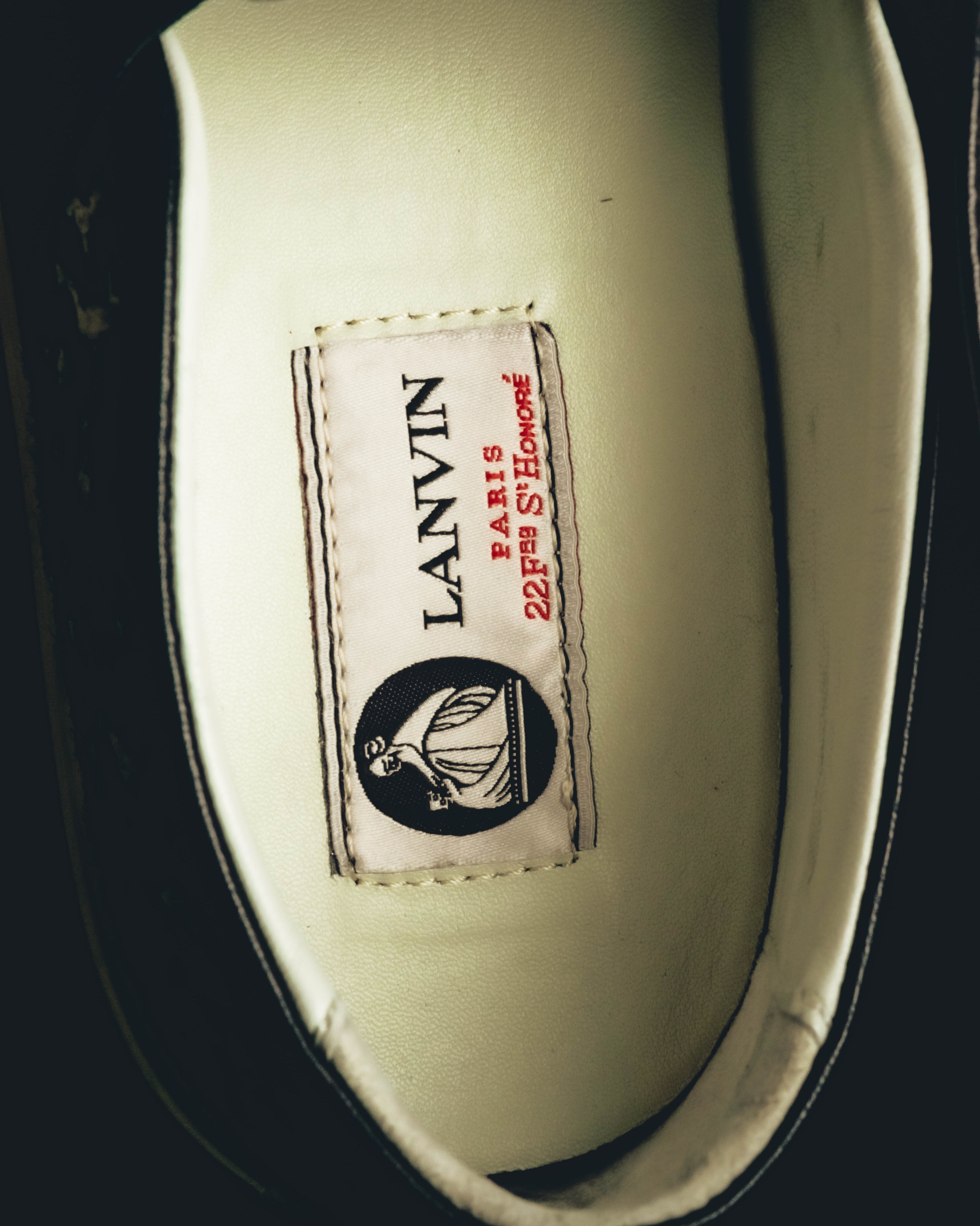 "LANVIN" 2010's Jacquard slip-on sneakers