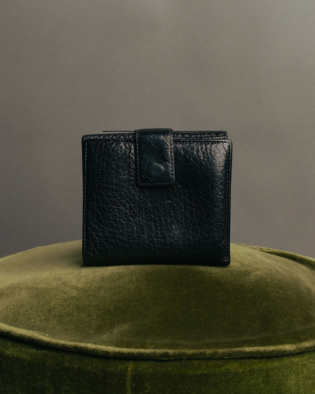 “DOLCE&GABBANA” 00’s-10’s rose DG leather wallet