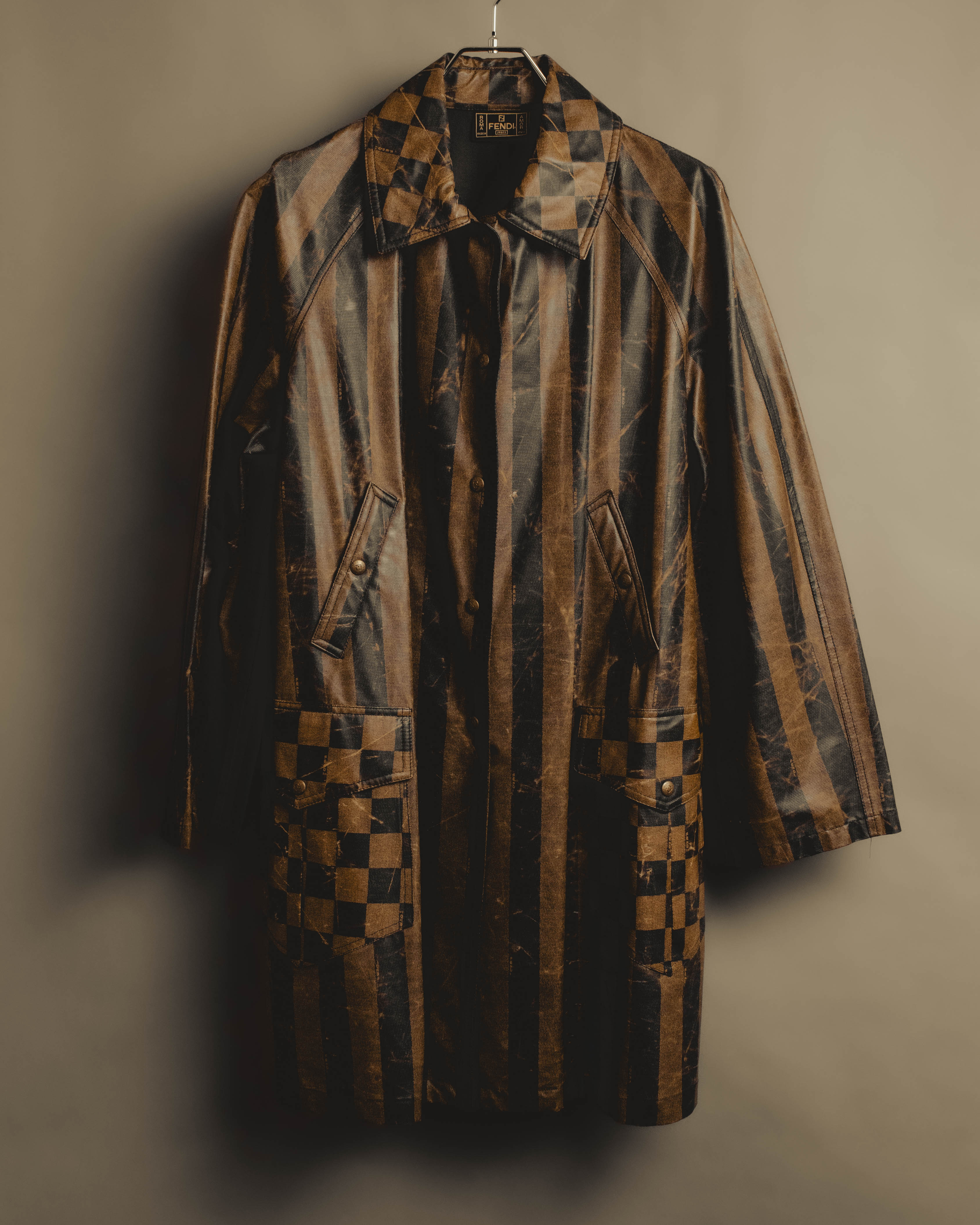 FENDI (フェンディ) - ロングコート - ブラック - 40 - 90s
