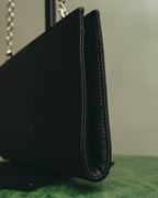 "Salvatore Ferragamo" 90's-00's Elegant gancini chain shoulder handbag