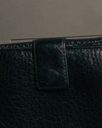 “DOLCE&GABBANA” 00’s-10’s rose DG leather wallet