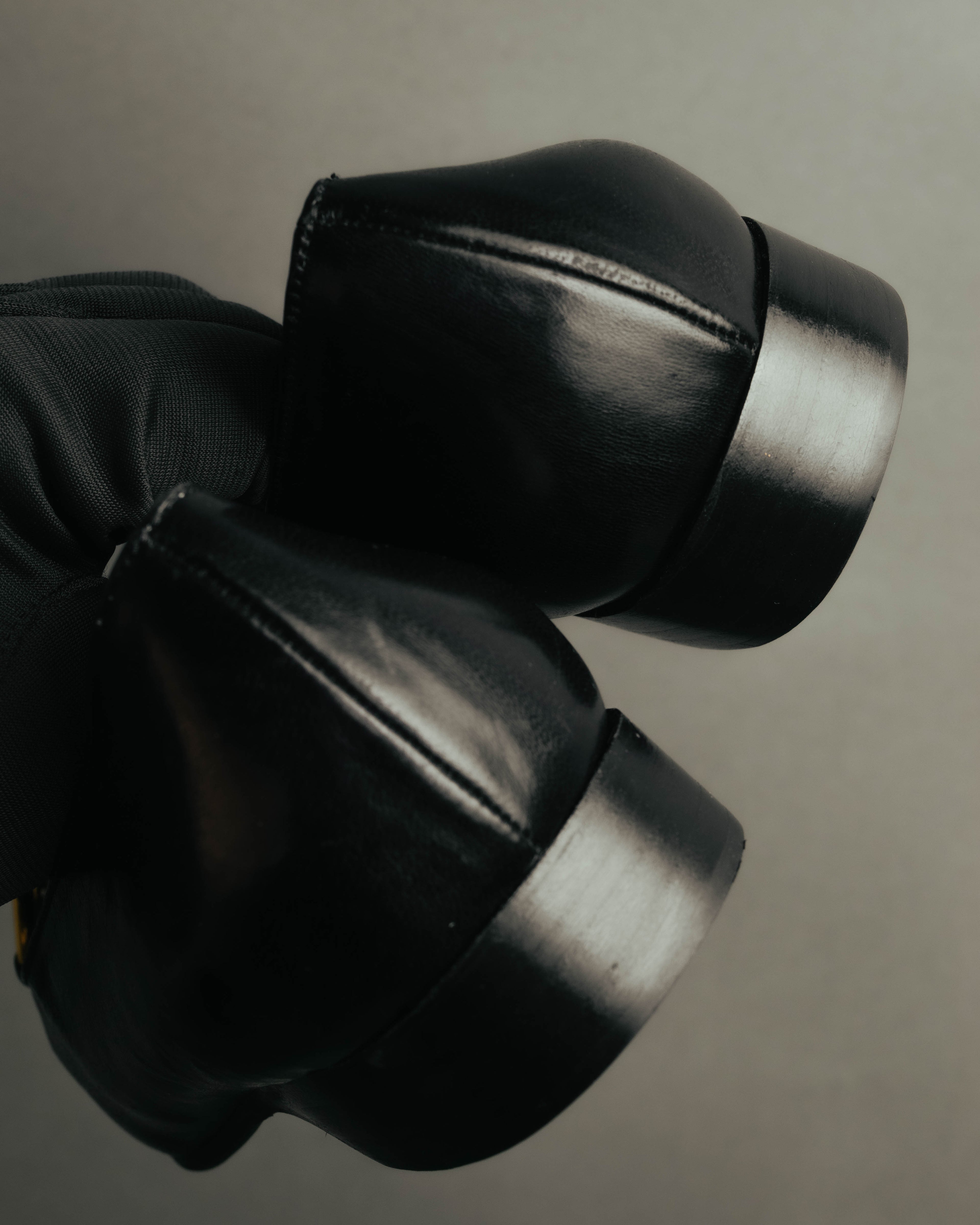 "GUCCI" 90's-00's Classic leather horsebit loafer pumps