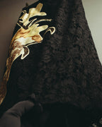 "VALENTINO" 2010's Romantic floral lace skirt