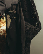 "VALENTINO" 2010's Romantic floral lace skirt