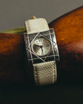 "Christian Dior" 90's-00's Elegant square dress watch