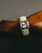 "Christian Dior" 90's-00's Elegant square dress watch