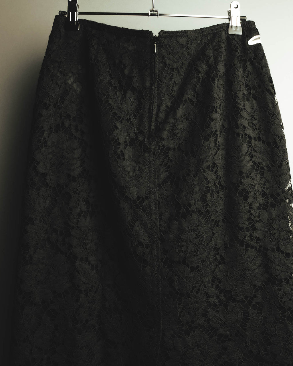 "VALENTINO" 2010's Romantic floral lace skirt