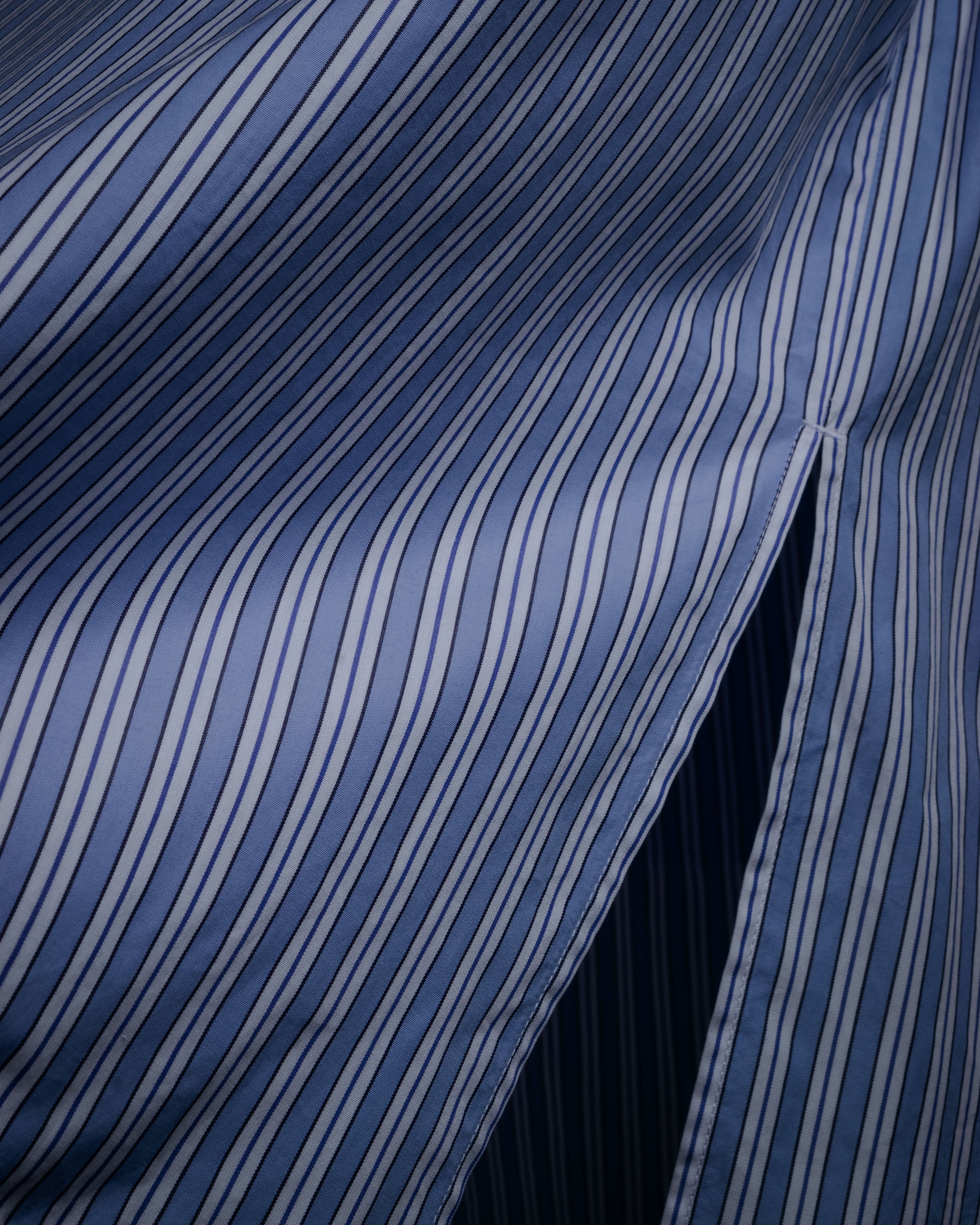 –SPECIAL– “GUCCI” 2016 embellished collar striped long shirt