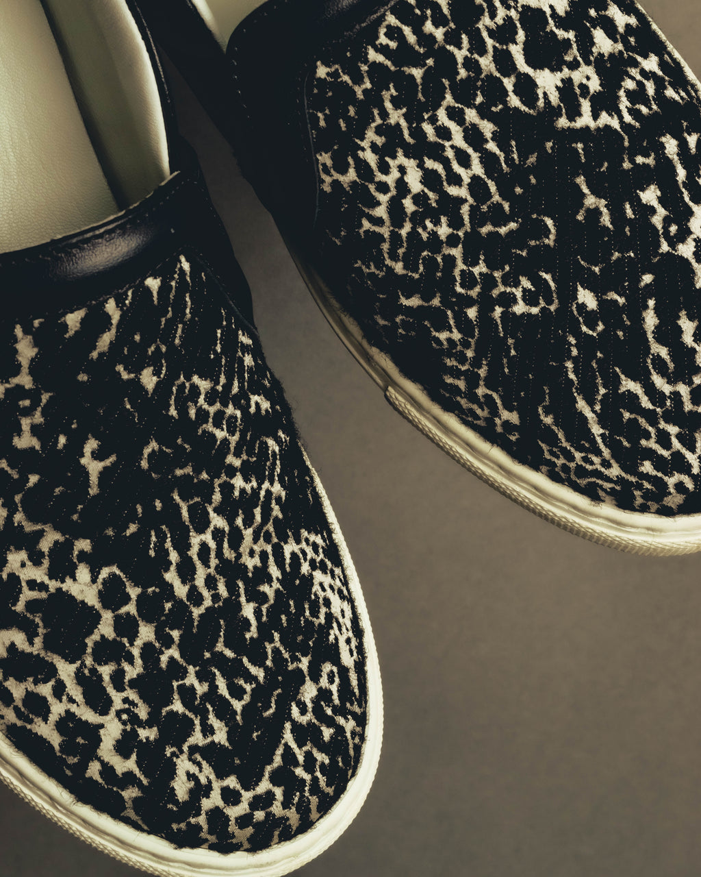 "LANVIN" 2010's Jacquard slip-on sneakers