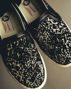 "LANVIN" 2010's Jacquard slip-on sneakers