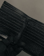 “DOLCE&GABBANA” 00’s-10’s rose DG leather wallet
