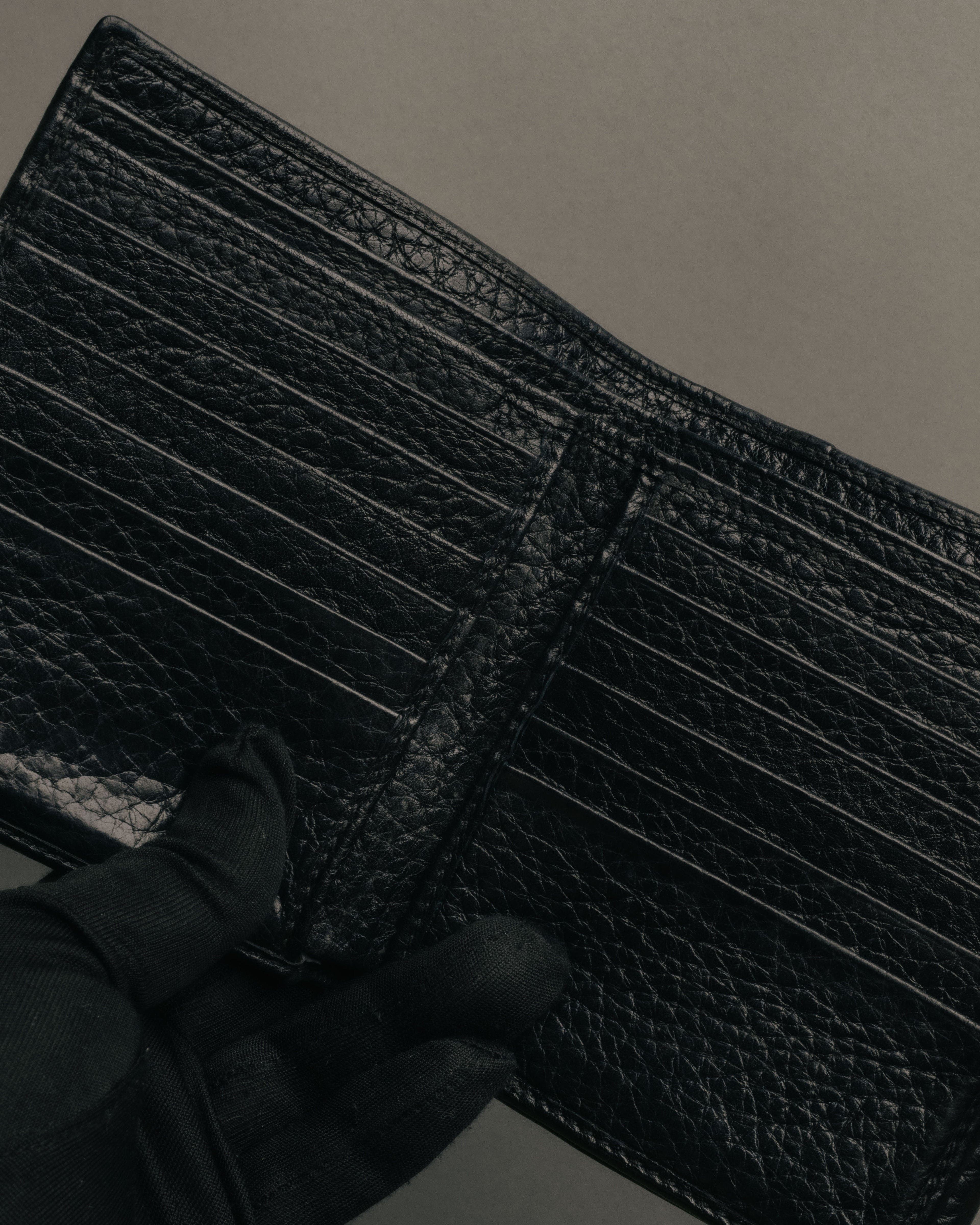 “DOLCE&GABBANA” 00’s-10’s rose DG leather wallet