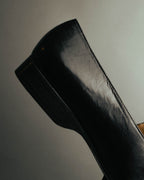 "GUCCI" 90's-00's Classic leather horsebit loafer pumps