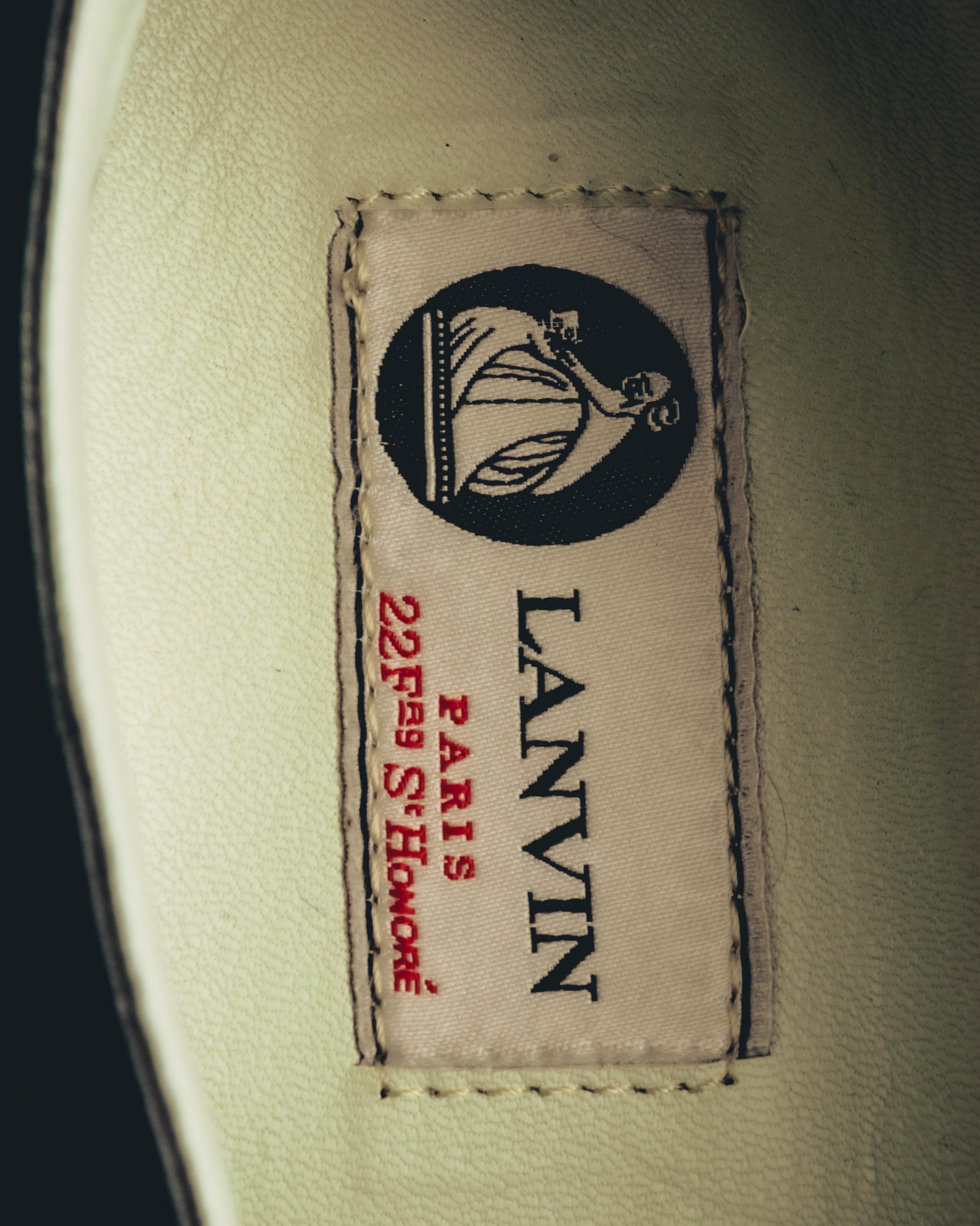 "LANVIN" 2010's Jacquard slip-on sneakers
