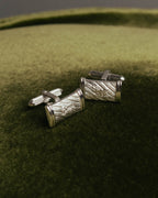 "Burberrys" 70's-90's Silver equestrian knight cufflinks