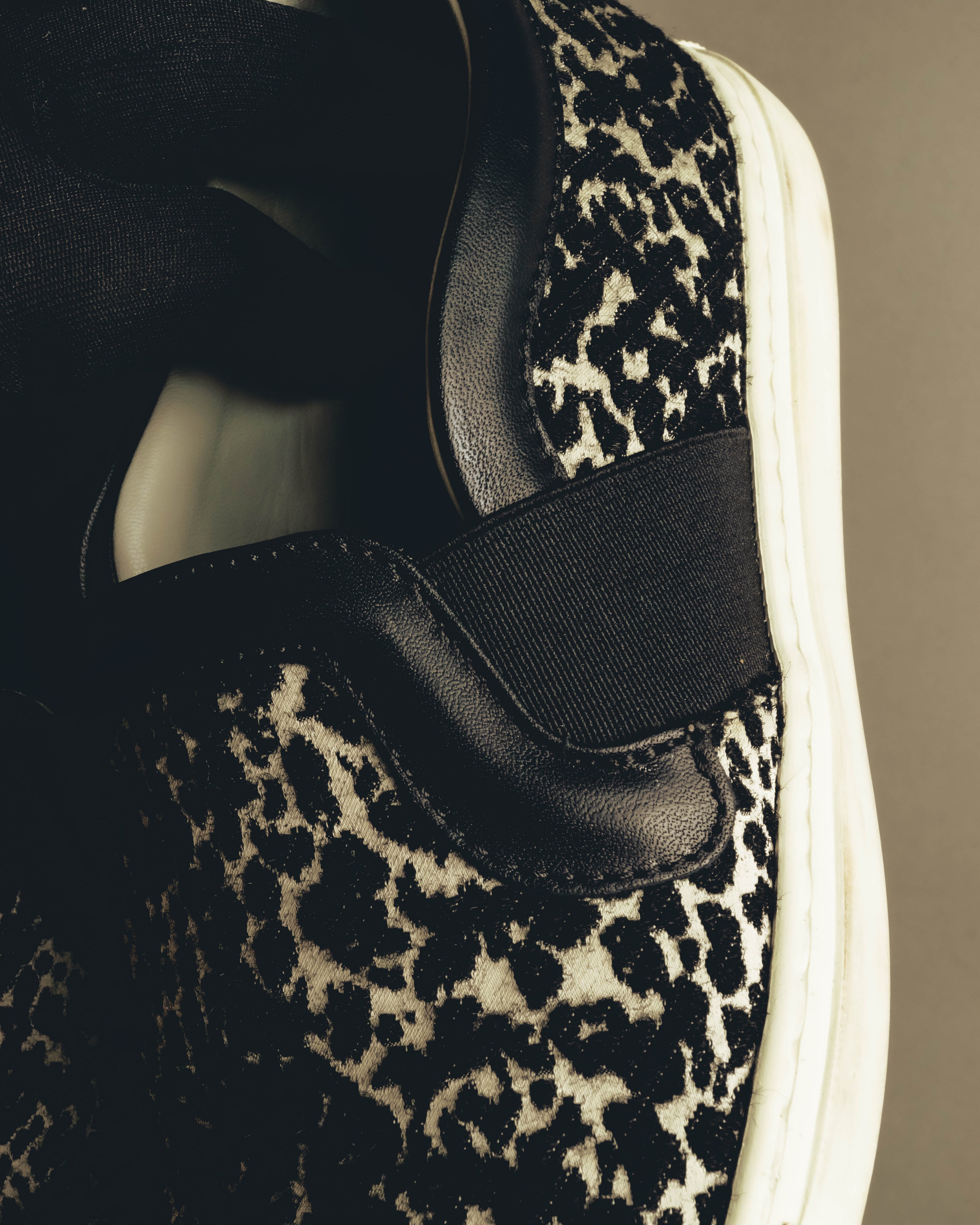 "LANVIN" 2010's Jacquard slip-on sneakers
