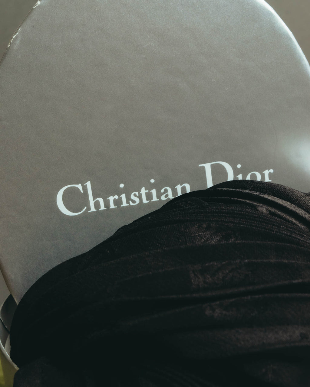 "Christian Dior" 80's-90's Pleated silk stole