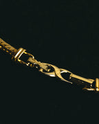 "NINA RICCI" 80's-90's Bold red stone necklace