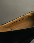 "GUCCI" 90's-00's Classic leather horsebit loafer pumps