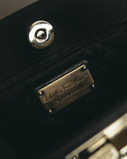 "Salvatore Ferragamo" 90's-00's Elegant gancini chain shoulder handbag