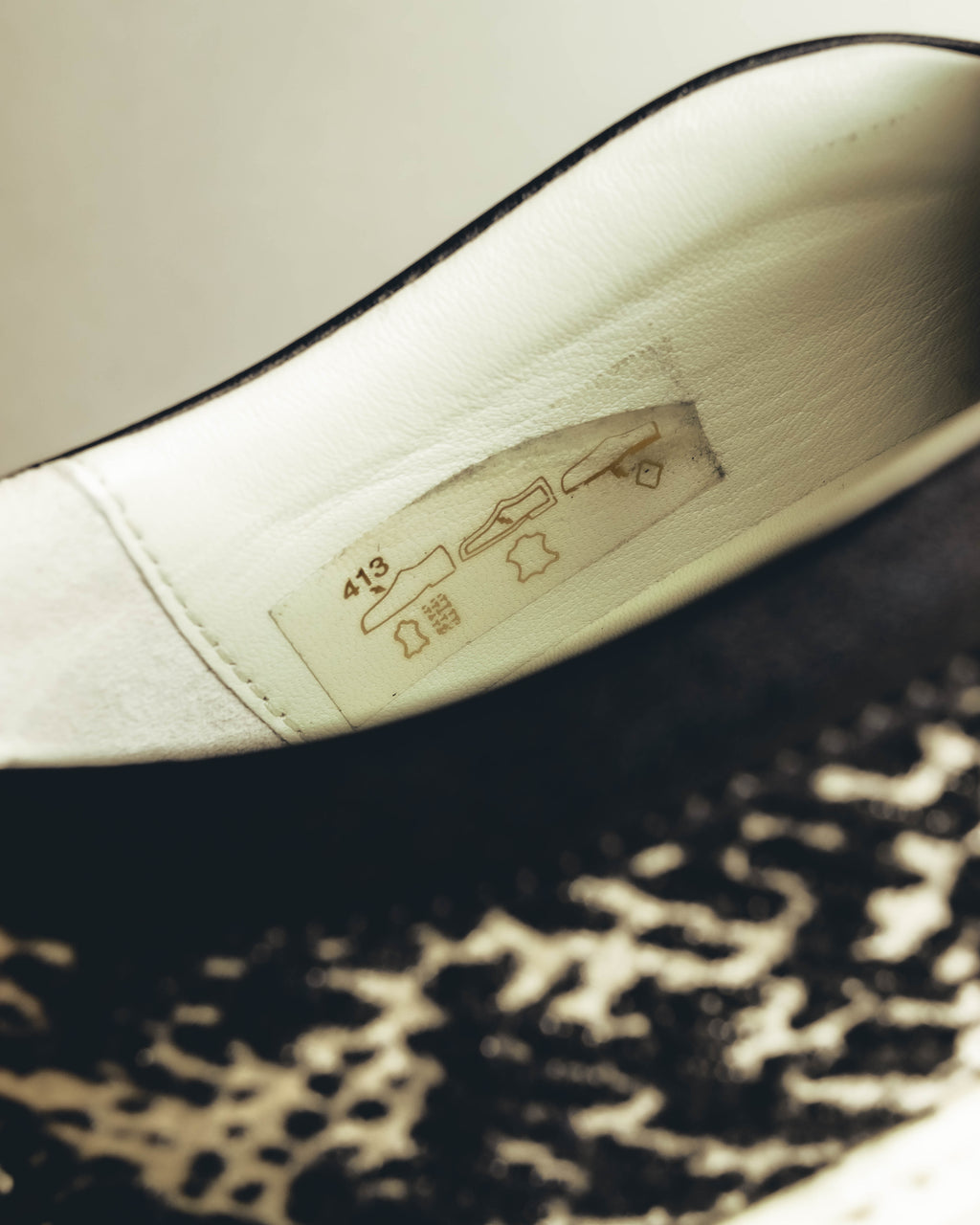 "LANVIN" 2010's Jacquard slip-on sneakers