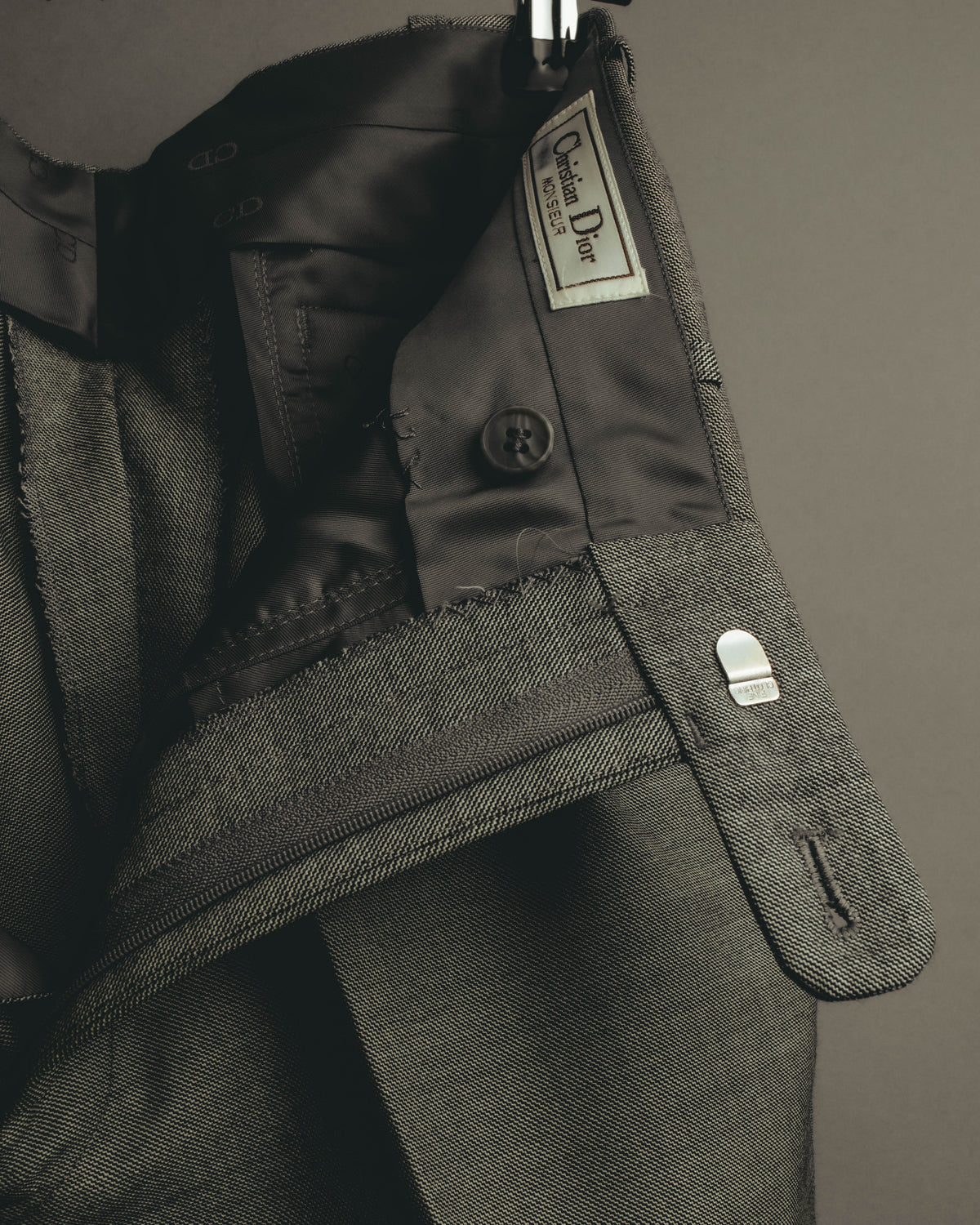 "Christian Dior" 80's-90's Classically tailored two-piece suit