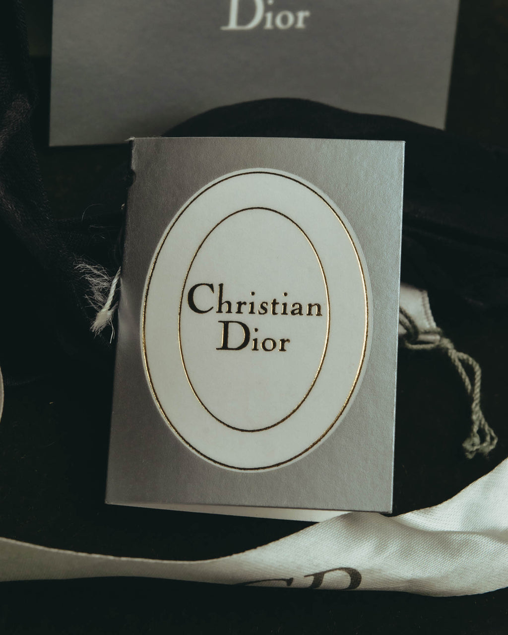 "Christian Dior" 80's-90's Pleated silk stole