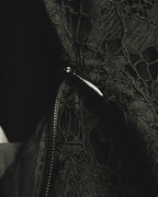 "VALENTINO" 2010's Romantic floral lace skirt