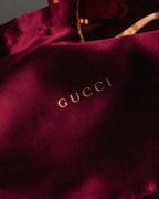 “GUCCI” 2017-2022 Striped rim oversized sunglasses