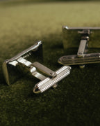 "Burberrys" 70's-90's Silver equestrian knight cufflinks