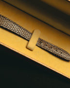 "GUCCI" 80's-90's Classic leather strap wristwatch