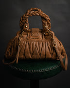 –SPECIAL– “miu miu” 2000’s braided matelasse doctor bag